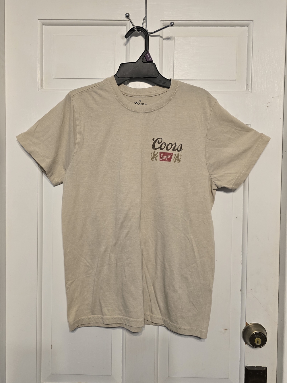 Men's Short-Sleeve T-Shirt in Cream